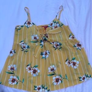 Guess floral tank top